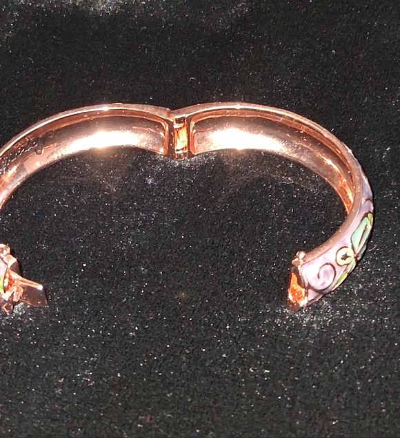 Thomas Kinkade "Serenity" Engraved Copper Wellness Bracelet - Picture 8 of 9